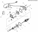 Part Location Diagram of 35449 Lawn Boy Drive End Cap Assembly